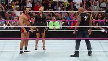 WWE The Rock confronts Rusev- Raw, Oct. 6, 2014