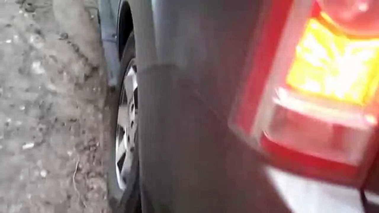 Off-road Honda Pilot Diagonal 4x4 Extreme Test