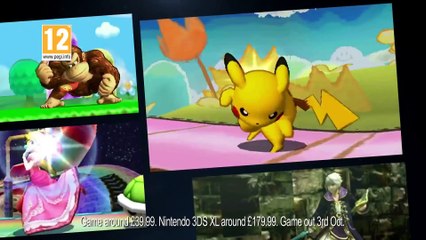 SUPER SMASH BROS Trailer (Nintendo 3DS)