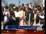 Local body Elected Members protested in a dancing mode in KPK