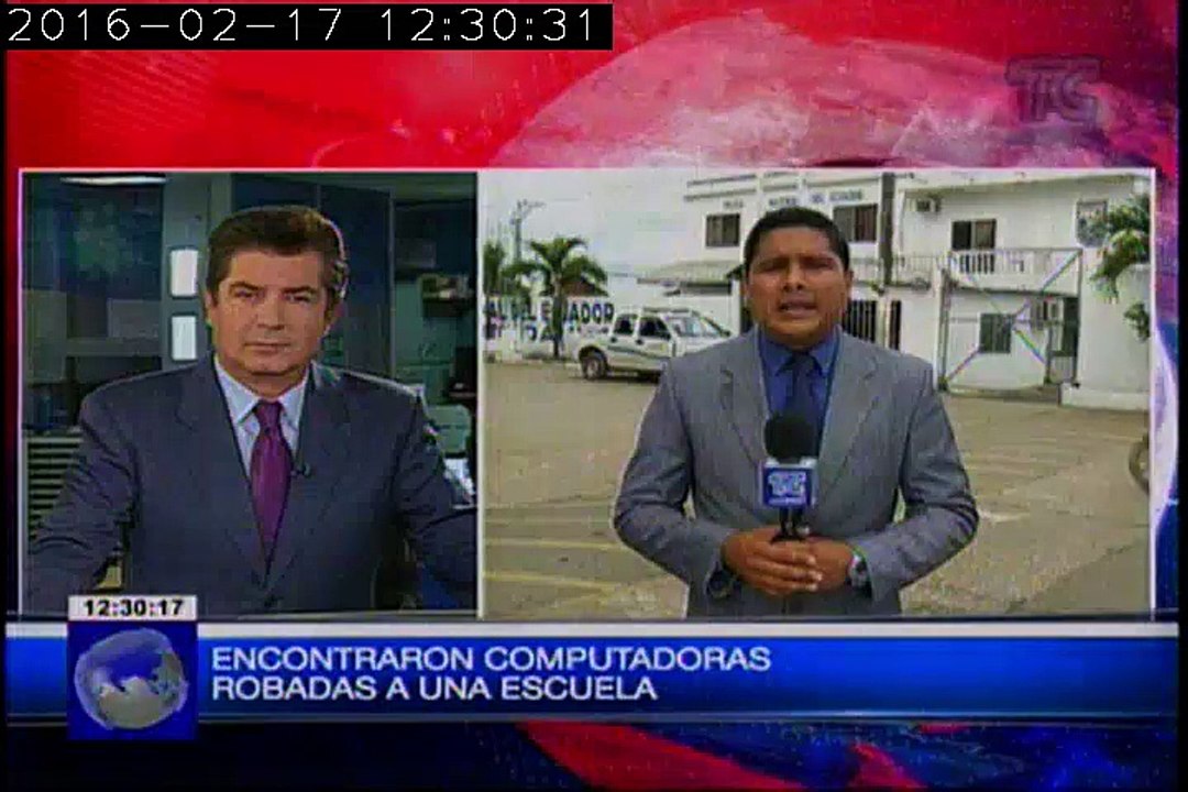 Encontraron computadoras robadas a una escuela