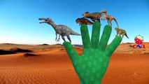 Finger Family Rhymes for Babies Dinosaurs Cartoons | Finger Family Children Nursery Rhymes
