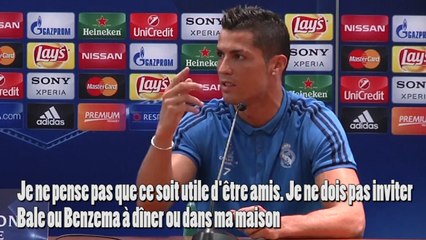 CR7 n'est pas ami avec Bale et Benzema