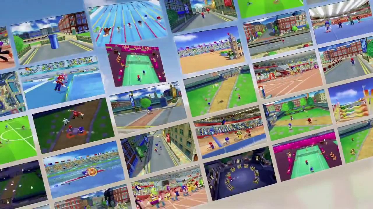 Mario & Sonic London Olympic Games 2012 Gameplay (720p)