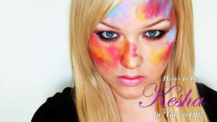 Kesha Take it Off Makeup Tutorial.