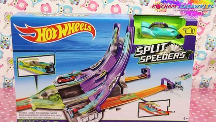 Hot Wheels - Split Speeders Blade Raid Track Set / Tor Wyczynowy Zjazd Automagnesiaki - DHY27