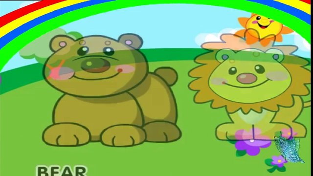 تعليم الحيوانات للأطفال - مع اصوات الحيوانات - Learning Animals