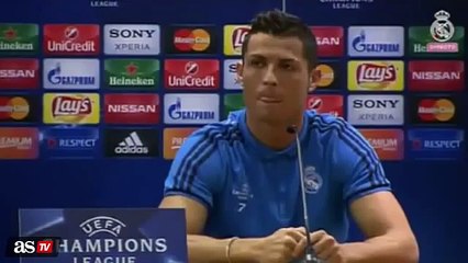 Cristiano Ronaldo conferencia imprensa Jornal AS - Real Madrid