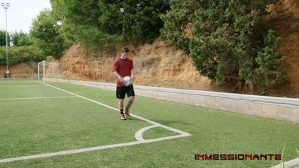 Lionel Messi Epic Crossbar Challenge