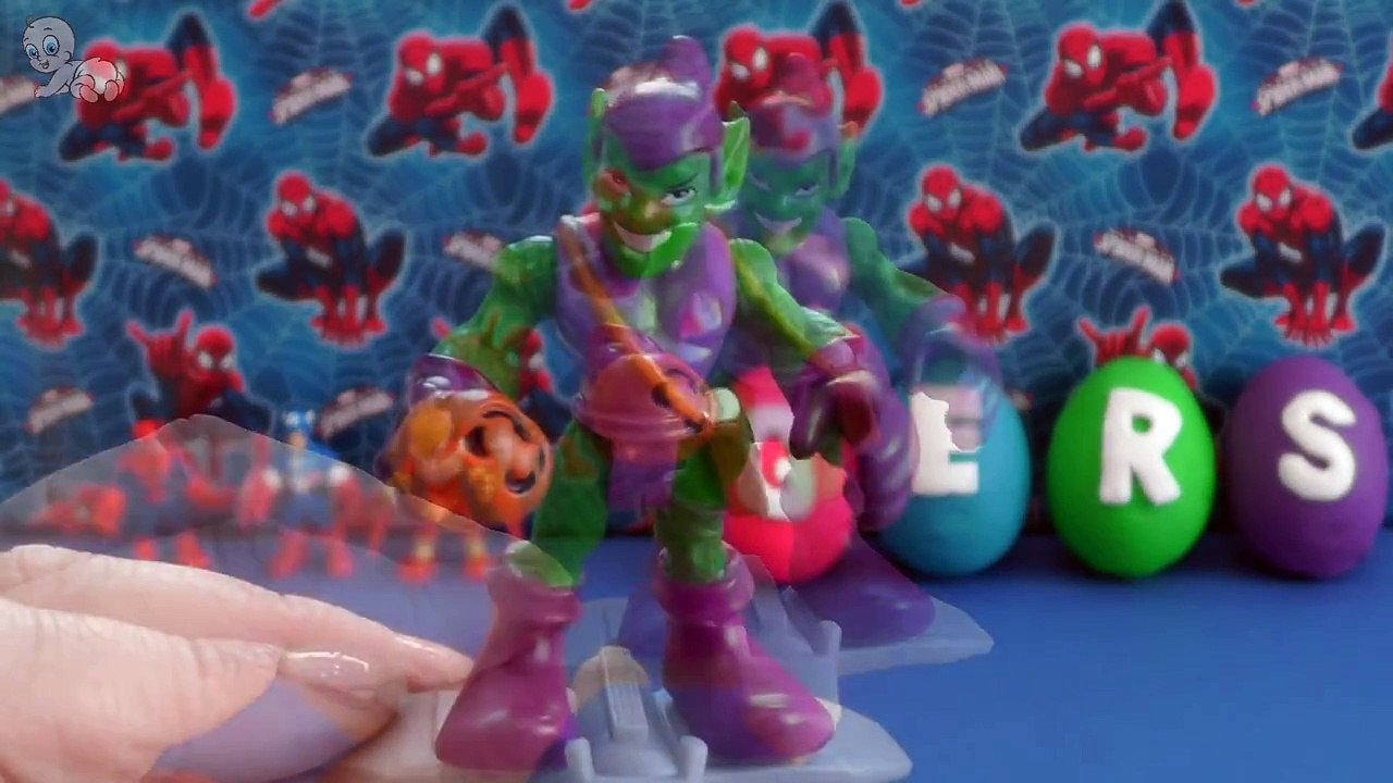 The Avengers Play Doh Eggs Spiderman Hulk Captain America Surprise Eggs Marvel Heroes Vide