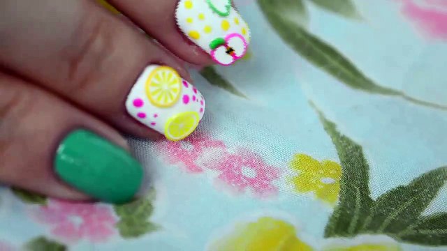 Идеи летнего маникюра 2015 - Дизайн маникюра с фимо - Летний маникюр - Tasha Beauty