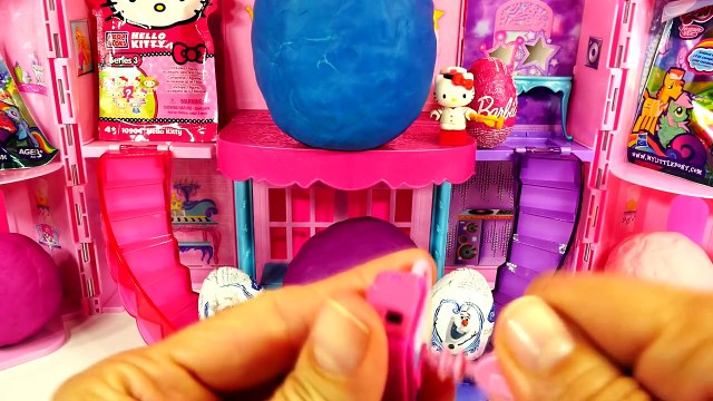 EGGS FROZEN BARBIE HELLO KITTY PLAY DOH MY LITTLE PONY DISNEY PRINCESS ZELF Kinder Surpris