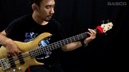 BASCO#1 Gugun Blues Shelter -  On the Road again ( Bass Cover)