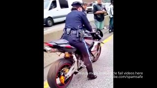 Lady Police Officer, Impounded a bike and AWESOME FAIL!