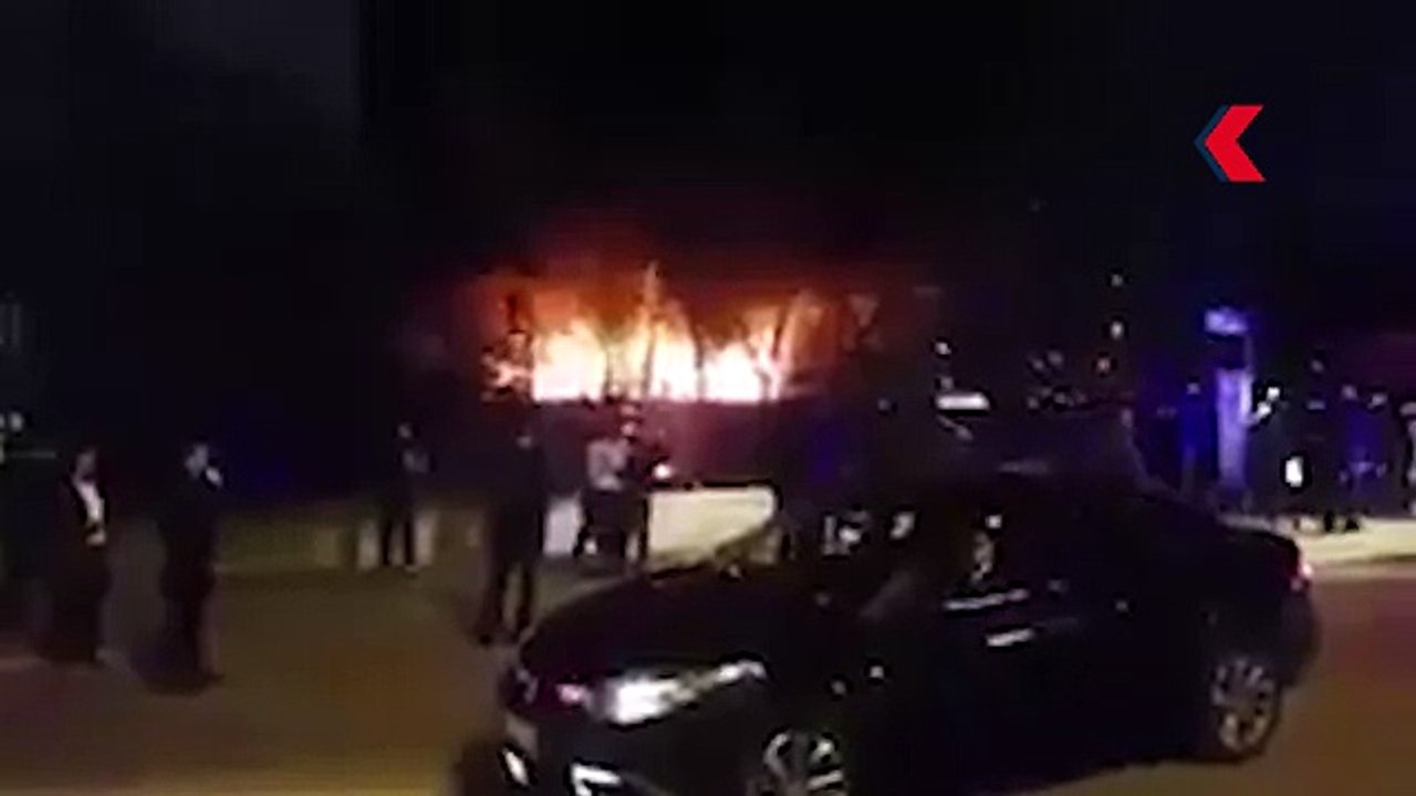 Ankarada bombayüklü araç patlatıldı