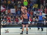 Brock Lesnar interrupts & tries to save Chris Benoit from Big Show