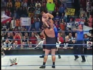 Download Video: Brock Lesnar interrupts & tries to save Chris Benoit from Big Show