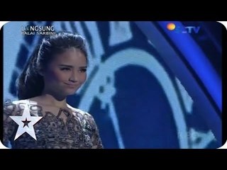 Awesome performance by Gita Gutawa sings Hingga Akhir Waktu - WILDCARD - Indonesia's Got Talent
