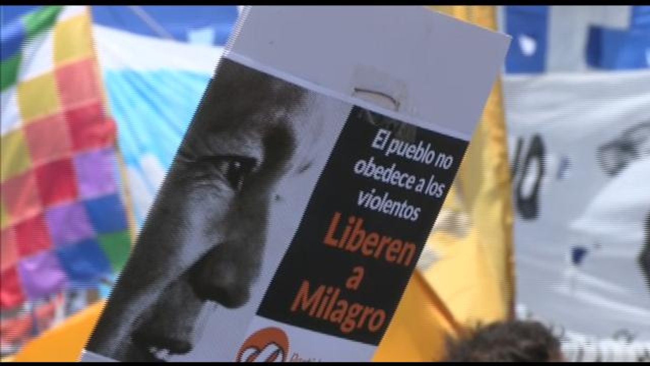 Protestas en carreteras de Argentina por liberación de diputada de Parlasur