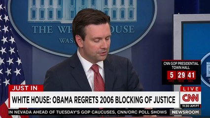Earnest: Obama regrets filibuster