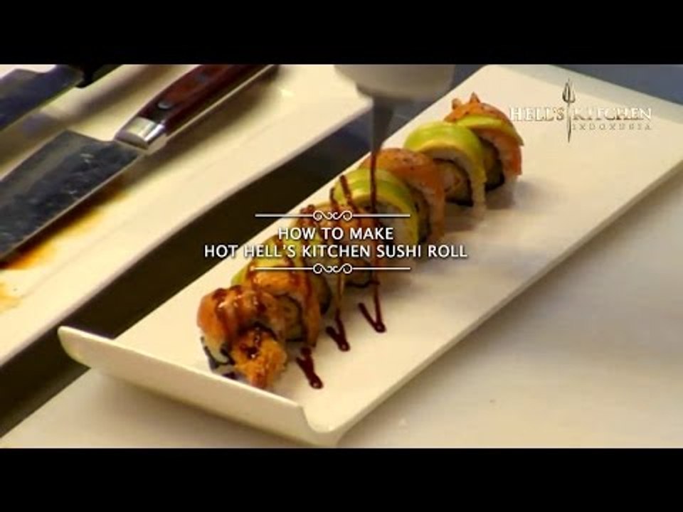 How To Make Hot Hell's Kitchen Sushi Roll - Hell's Kitchen Indonesia