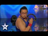 Gonzo: Asia’s First Tambourine Master | Asia’s Got Talent 2015 Episode 1