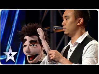 Ventriloquist Shawn Chua Performs Magic For Judges | Asia’s Got Talent 2015 Ep 2
