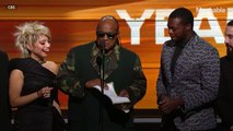 Stevie Wonder knows you can't read braille