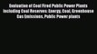 Read Evaluation of Coal Fired Public Power Plants Including Coal Reserves: Energy Coal Greenhouse