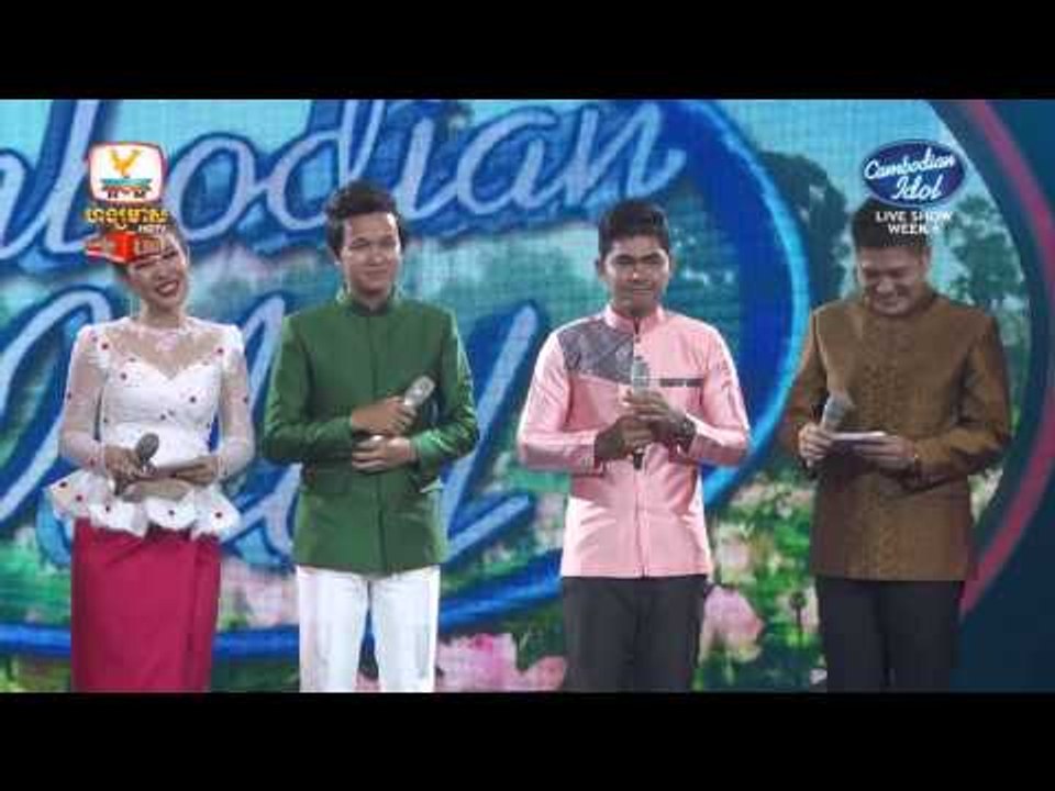 Cambodian Idol | Live show | Week 06 |  អ៊ាម វន្នី - មាស មុន្នីរាជ | ធីលម៉ូង