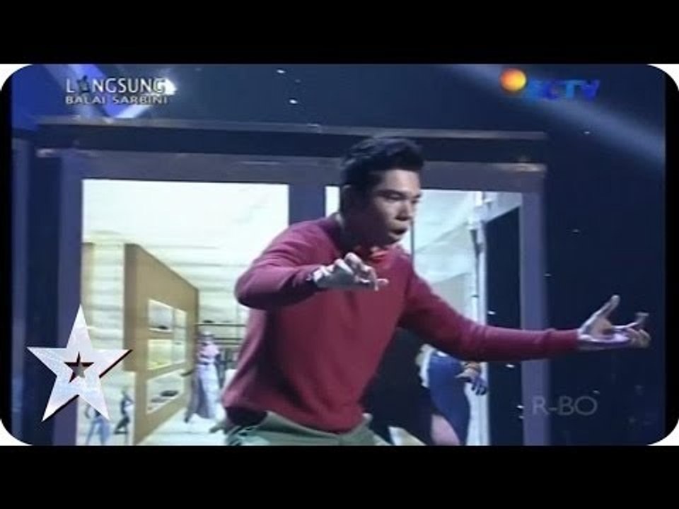 Look How Gilbran Andhika as a Dancing Mannequin - SEMIFINAL 6 - Indonesia's Got Talent