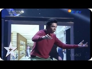 Look How Gilbran Andhika as a Dancing Mannequin - SEMIFINAL 6 - Indonesia's Got Talent