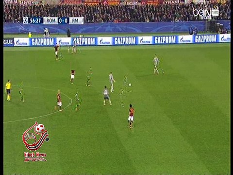 هدف ريال مدريد الاول ( روما 0-1 ريال مدريد ) دوري ابطال اوروبا