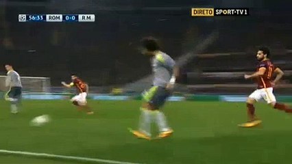 Cristiano Ronaldo awesome Goal HD - AS Roma 0-1 Real Madrid 17.02.2016