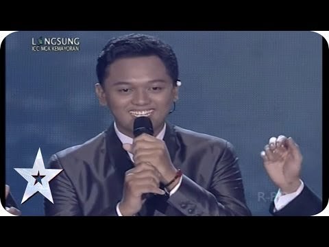 Ahmad Fauzi Sings Somewhere from West Side Story - SEMIFINAL 5 - Indonesia's Got Talent