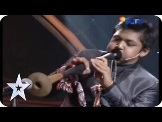Batak Song with Cool Arrangement Music from Shine - SEMIFINAL 6 - Indonesia's Got Talent