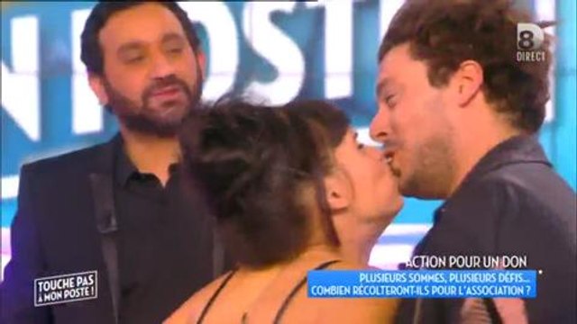 TPMP : Kev Adams et Erika Moulet échangent un bisou enflammé