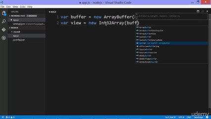 Learn and Understand NodeJS 048 - ES6 Typed Arrays