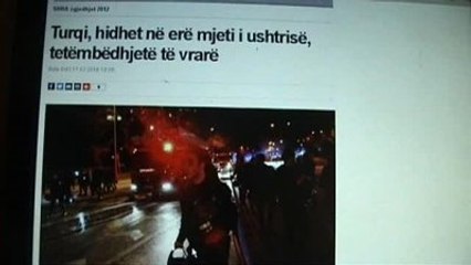 Kosova Basını: Türkiye?de Bir Hain Saldırı Daha