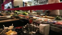 The best  sushi   in  Asia Patong beach Phuket Thailand 2016