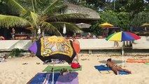 Sexy girls at Binis beach Surin Beach Phuket Thailand 2016