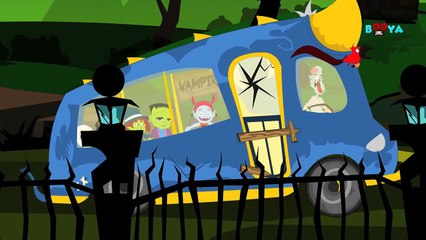 Wheels on the Bus | Wheels on the bus go round and round | Rhyme