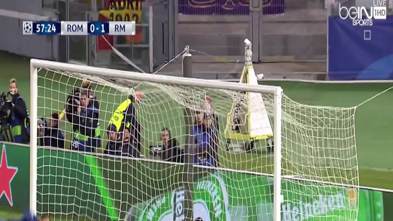 اهداف مباراة ريال مدريد وروما 2-0  دوري ابطال ا...