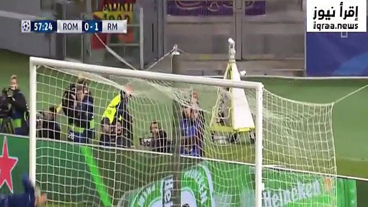 اهداف مباراة ريال مدريد وروما 2-0 الاربعاء 17-2...