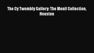 Download The Cy Twombly Gallery: The Menil Collection Houston PDF Online