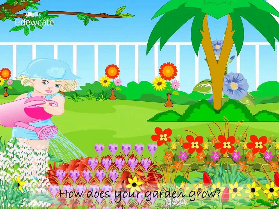 English Nursery Rhymes for Children Mary Mary Quite Contrary