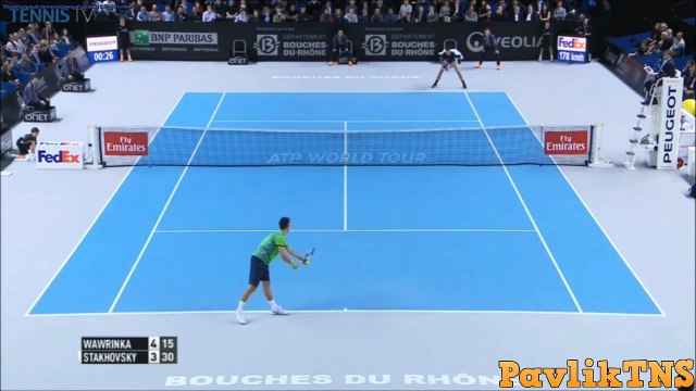 HD 720p: Stan Wawrinka vs Sergiy Stakhovsky 2016 MARSEILLE Highlights