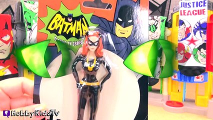 Super HERO SOCK Surprises! Super Mario Egg Justice League + Power Ranger by HobbyKidsTV