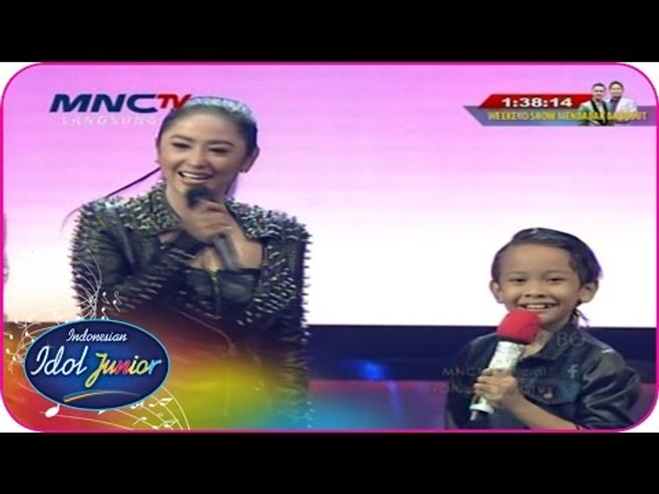 JOJO ft. DEWI PERSSIK - LAGUKU (Ahmad Albar) - Spektakuler Show 10 - Indonesian Idol Junior