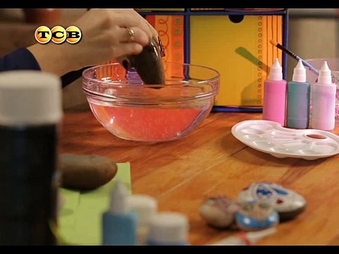 Валентинка из камешка. На заметку